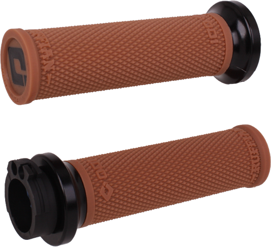 ODI Rufian Grips Cable 1 inch Gum Rubber/Black - Performance V-Twin Motorcycle Handlebar Grips