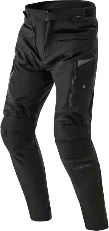 RST Pro Series Paragon D3O Pants Black Textile XL - Enhanced Motorcycle Riding Gear