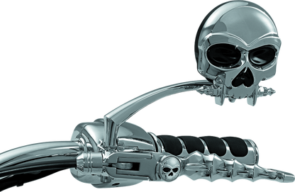 Kuryakyn Zombie Levers 96-Up Cable Chrome - Stylish Motorcycle Brake and Clutch Levers for Harley-Davidson