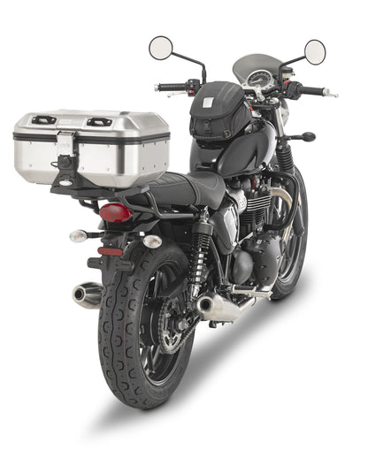 GIVI Dolomiti Monokey Case 30L Silver DLM30A – Versatile Aluminum Motorcycle Luggage