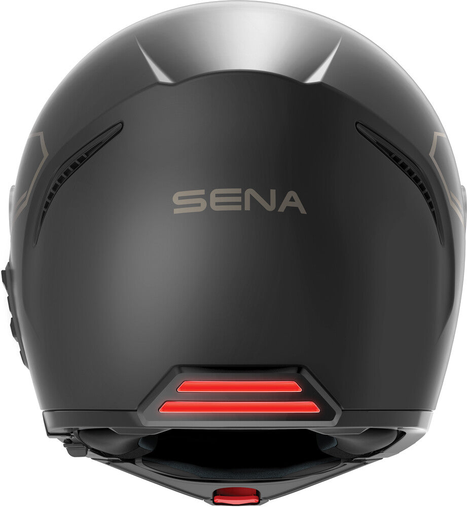 Sena Impulse Modular Helmet w/Mesh Intercom - Matte Black - Lg