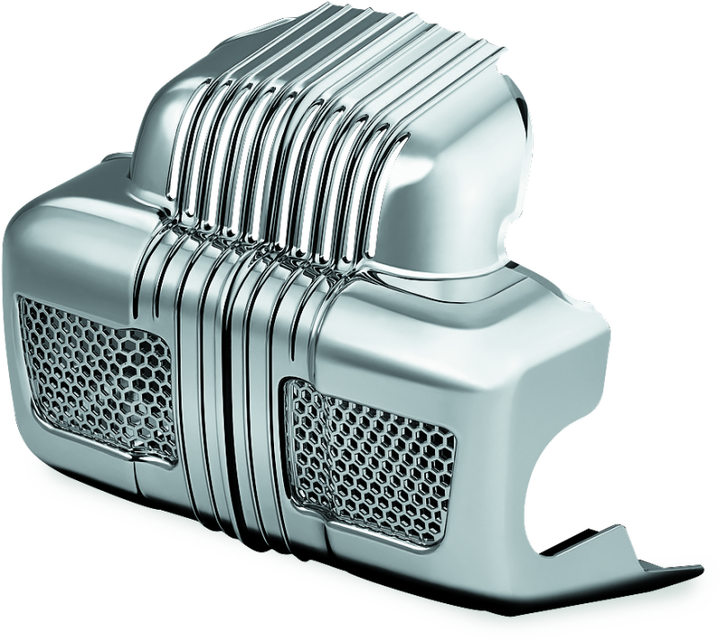 Kuryakyn Coolant Pump Cover for 2014-2016 Harley Davidson Ultra Touring Models Chrome Part #KUR7677