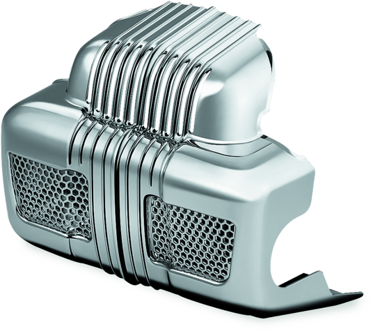 Kuryakyn Coolant Pump Cover for 2014-2016 Harley Davidson Ultra Touring Models Chrome Part #KUR7677