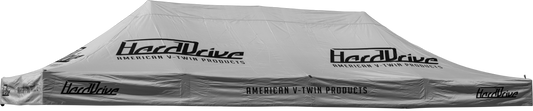 CANOPY GREY WITH LOGO 10' X 20' REPLACMENT TOP
