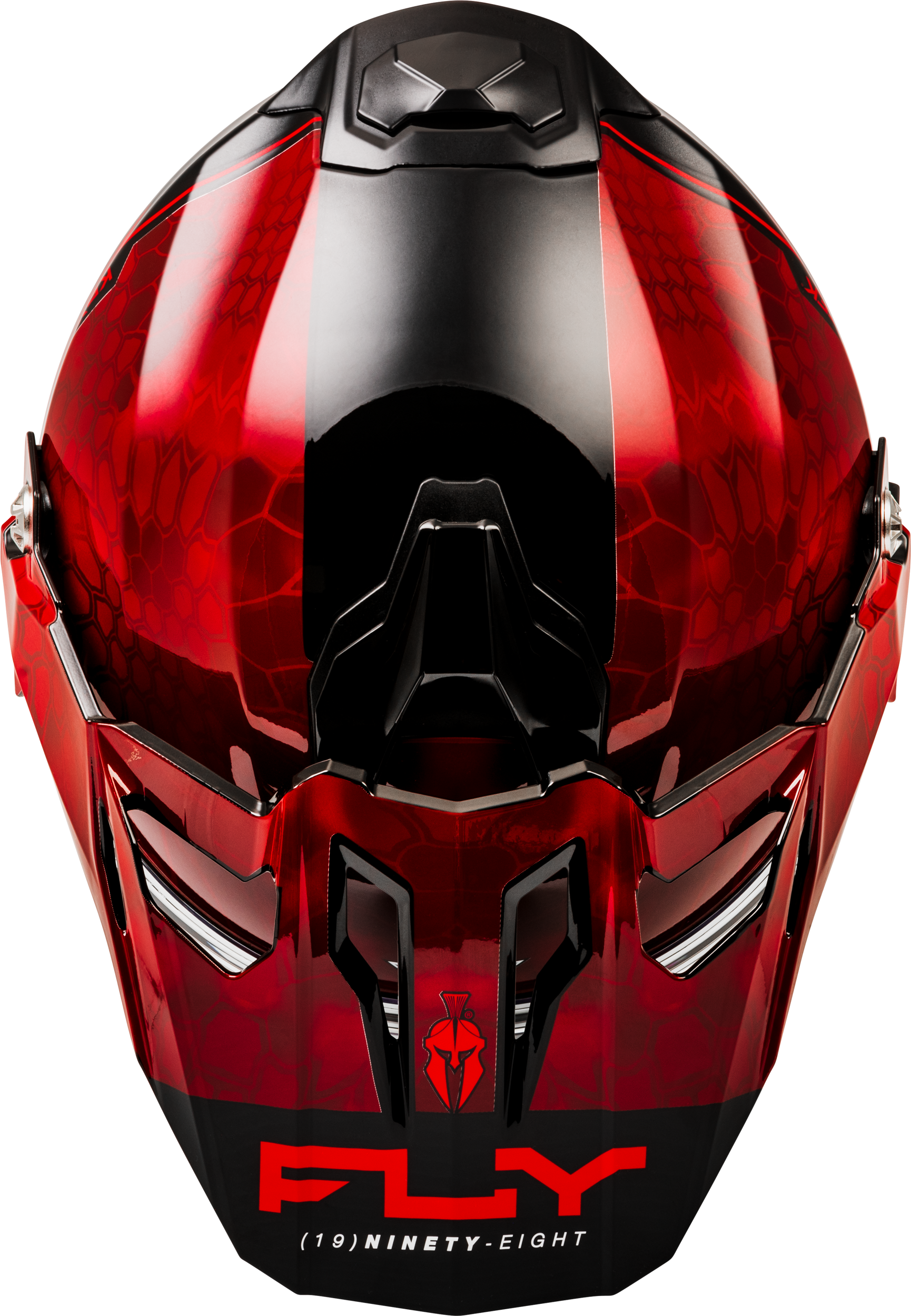 Fly Racing Trekker CW Conceal Helmet Dual Shield Red/Black XL