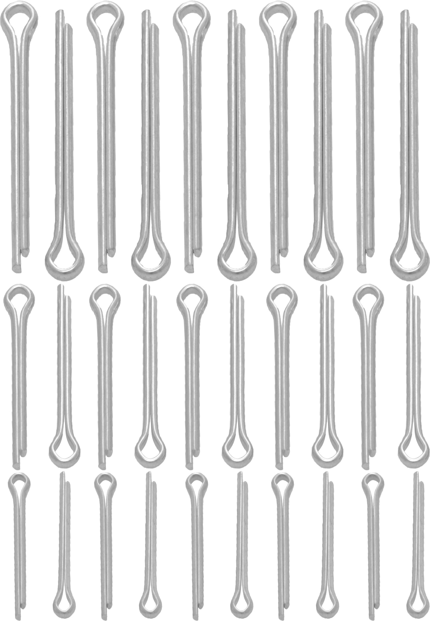 BOLT SV-COTTER Cotter Pin Assortment 75 Piece Kit for Reliable Fastening