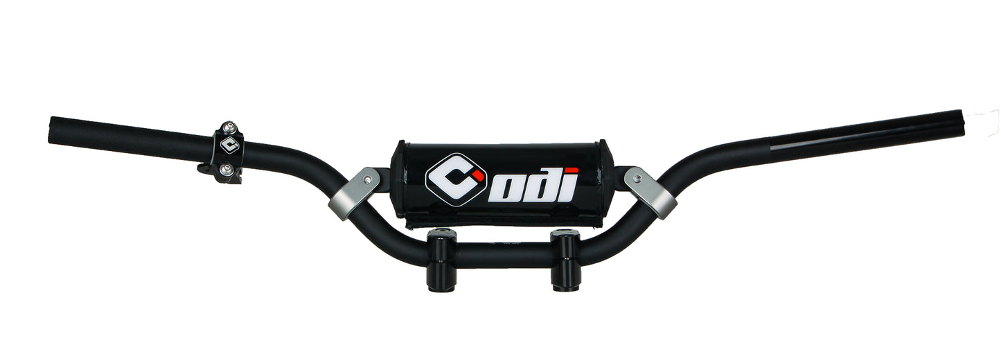 ODI Pee Wee Upgrade Bar Kit Black (Part No. H724MX-KIT) for BMX Bikes
