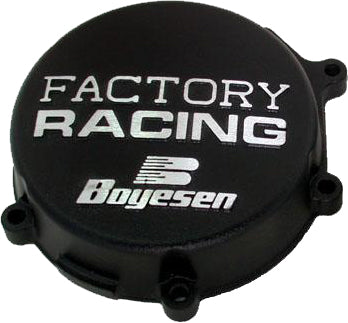 Boyesen SC-10CB Factory Racing Ignition Cover for Kawasaki KX60 (1983-1992), Black