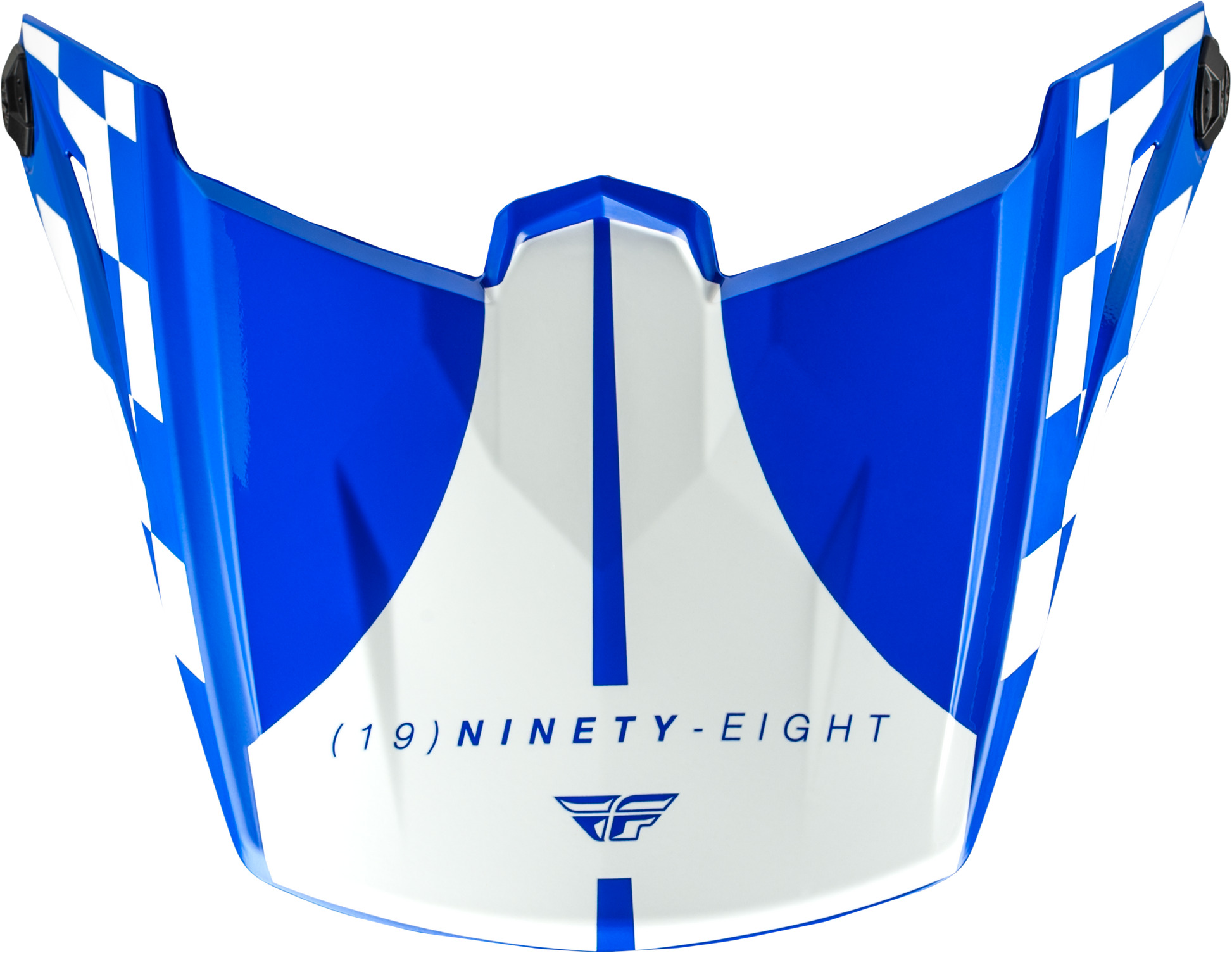 Kinetic Lite Rival Hlmt Visor Gloss Blue/White