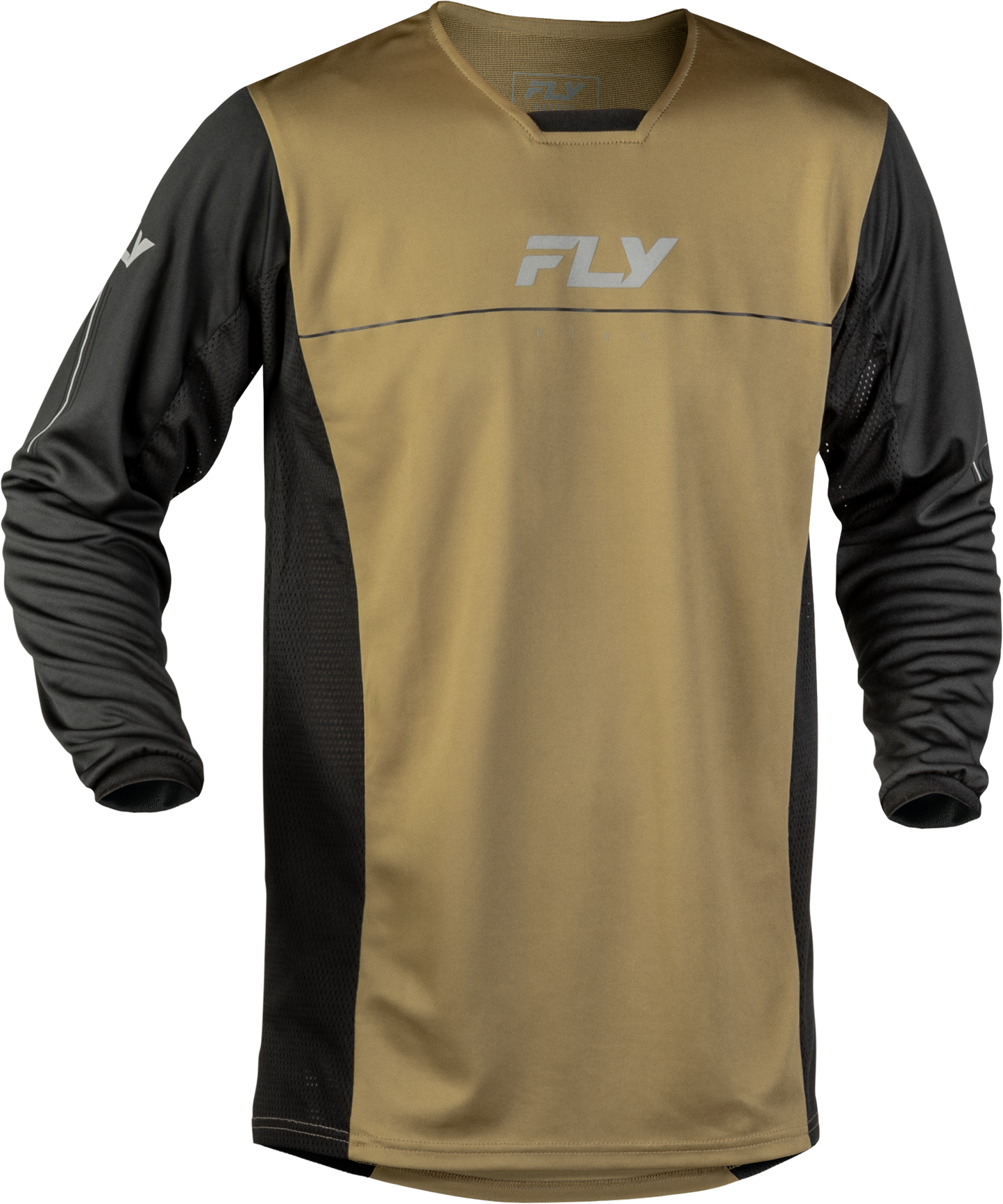 Fly Racing Patrol Jersey Tan and Black 2X - Breathable and Comfortable Motocross Apparel