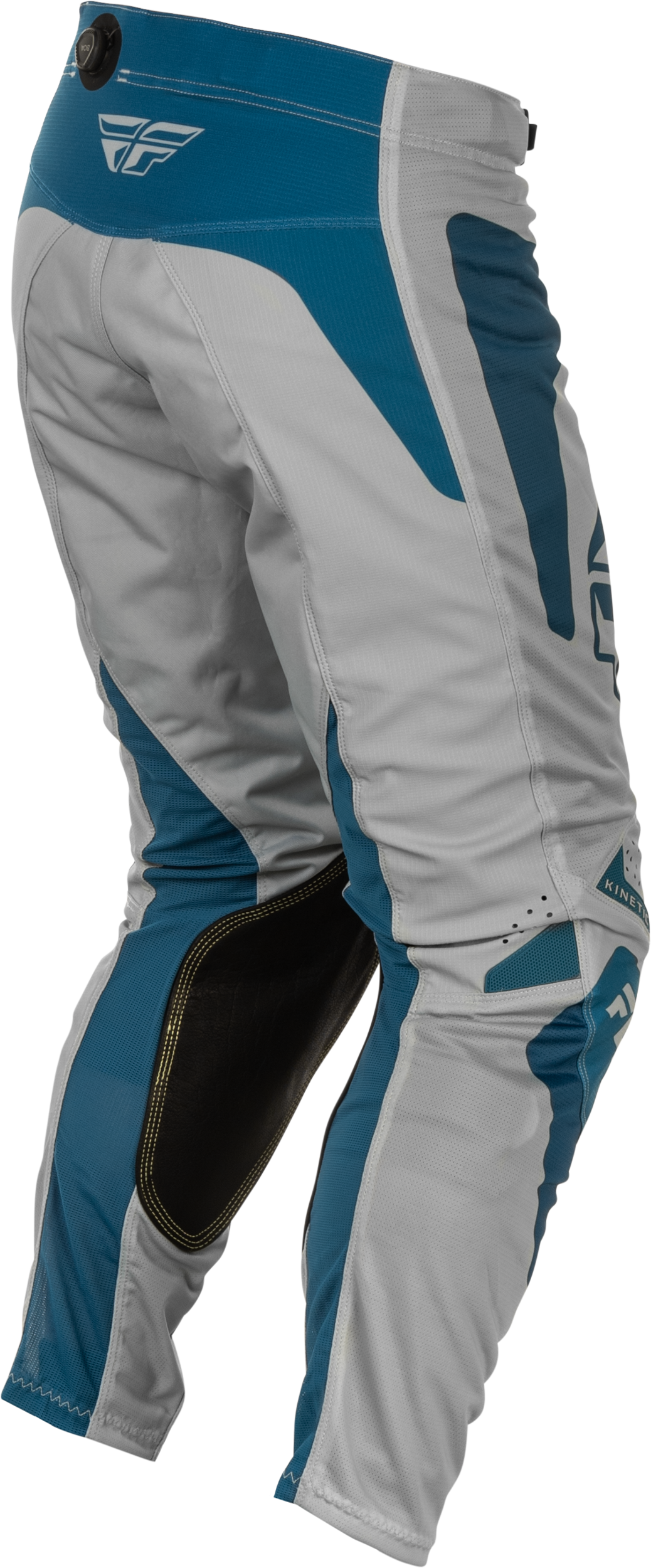 Fly Racing Kinetic Mesh Sym Pants Grey/Blue Size 40 with BOA® Fit System
