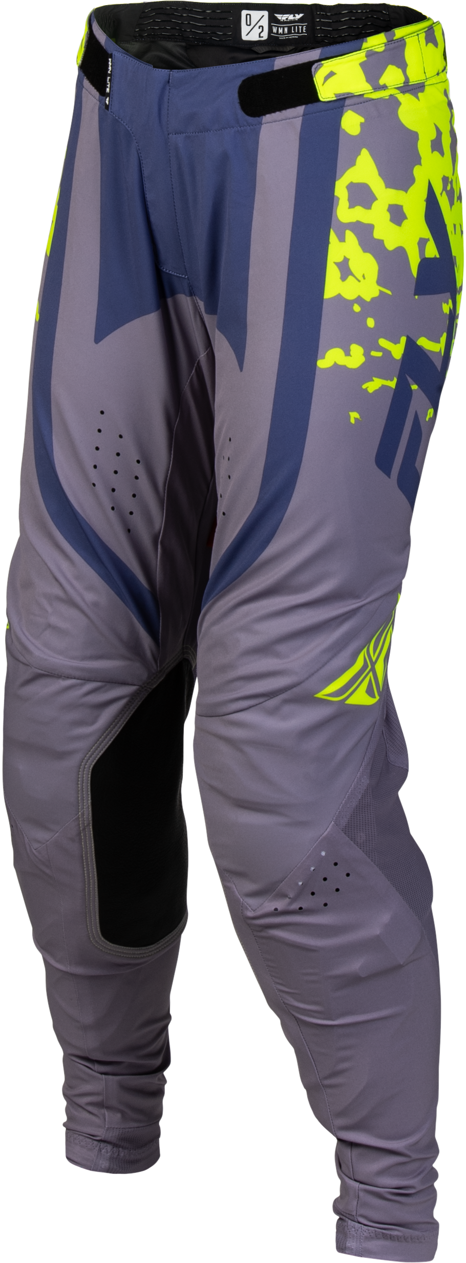 Women's Lite Flake Pants Lavendar/Blue/Yellow Sz 11/12