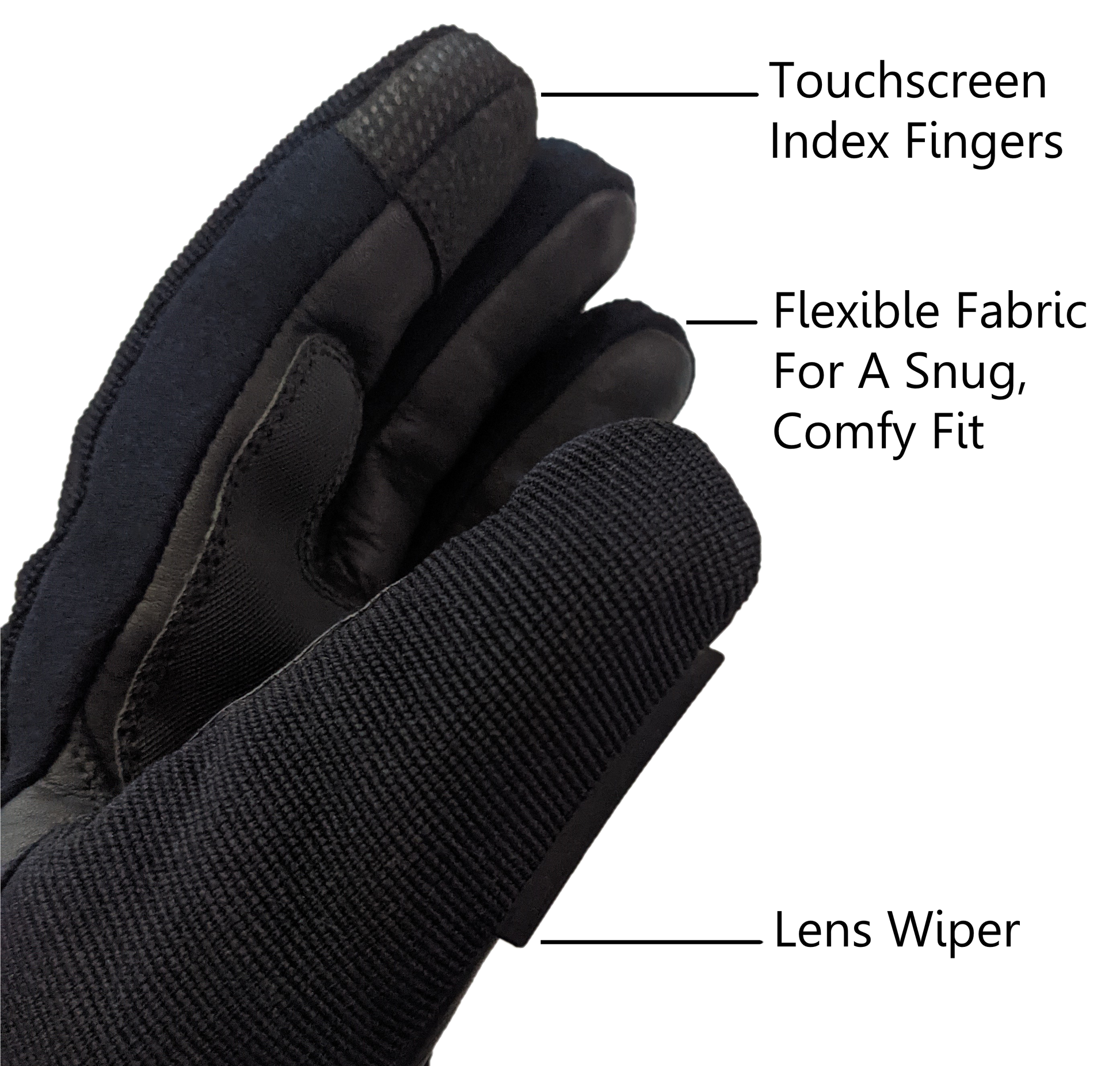 California Heat 7V ActivFlexx Gloves Black 2X – Waterproof Heated Gloves with Touchscreen Compatibility and Rechargeable Battery