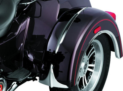Kuryakyn Rear Fender Accents Leading Edge for Harley Davidson Tri Glide Ultra Classic and Street Glide Trike