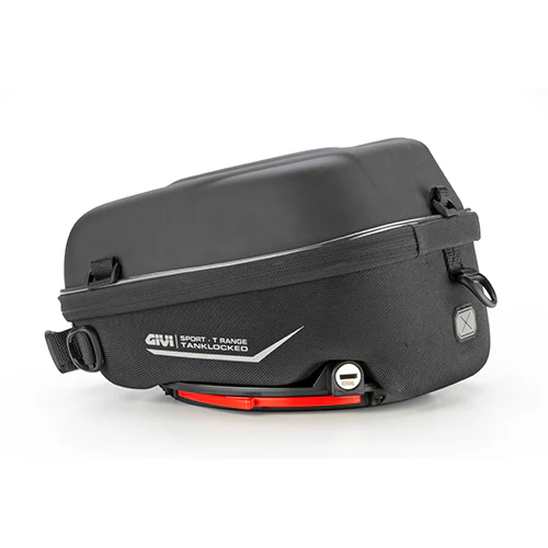 GIVI ST605+ Tanklocked 5L Black Tank Bag with Secure Mounting System