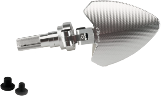 Handlebar end folding mirrors