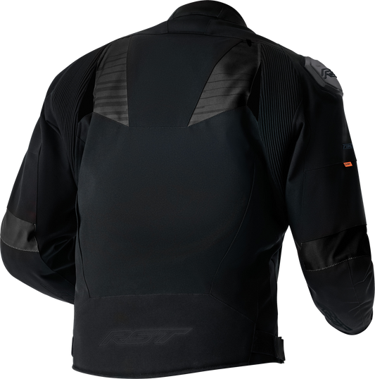 RST Tractech Evo D3o Black Textile Motorcycle Jacket - Large