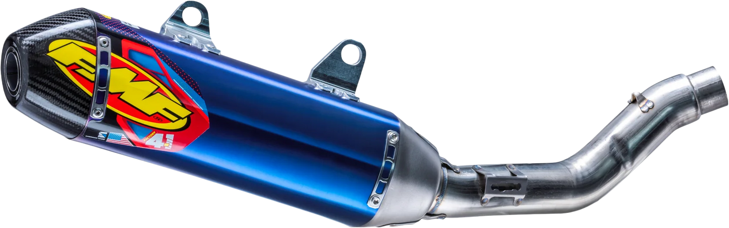 FMF Factory 4.1 RCT Slip-On Exhaust with Titanium Canister and Carbon Cap