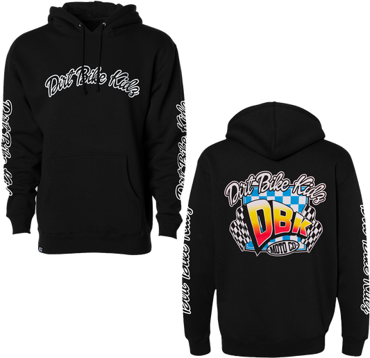DBK Clean Win Hoodie Black 2X – Adult and Youth Sizes with Comfortable Cotton/Poly Blends