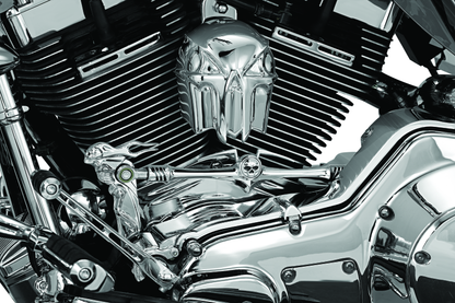 Kuryakyn Zombie Shift Linkage Chrome - Replacement for Dull Stock Shifter Rod