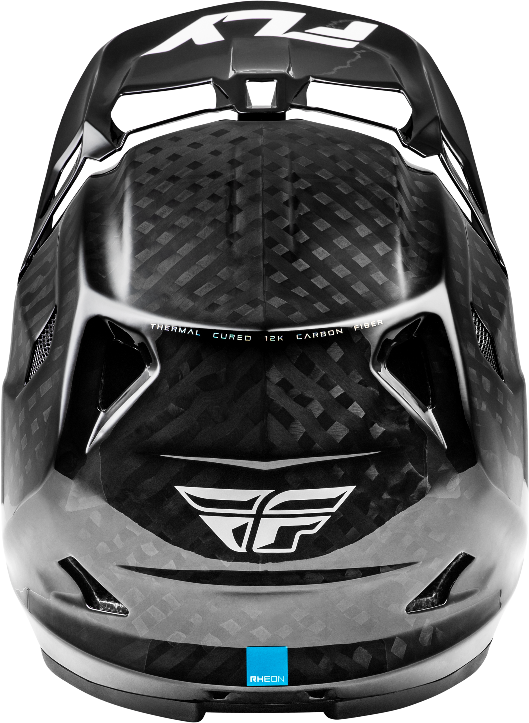 Fly Racing Werx R Carbon Helmet Black Carbon XS – Lightweight Impact-Resistant Motorcycle Helmet