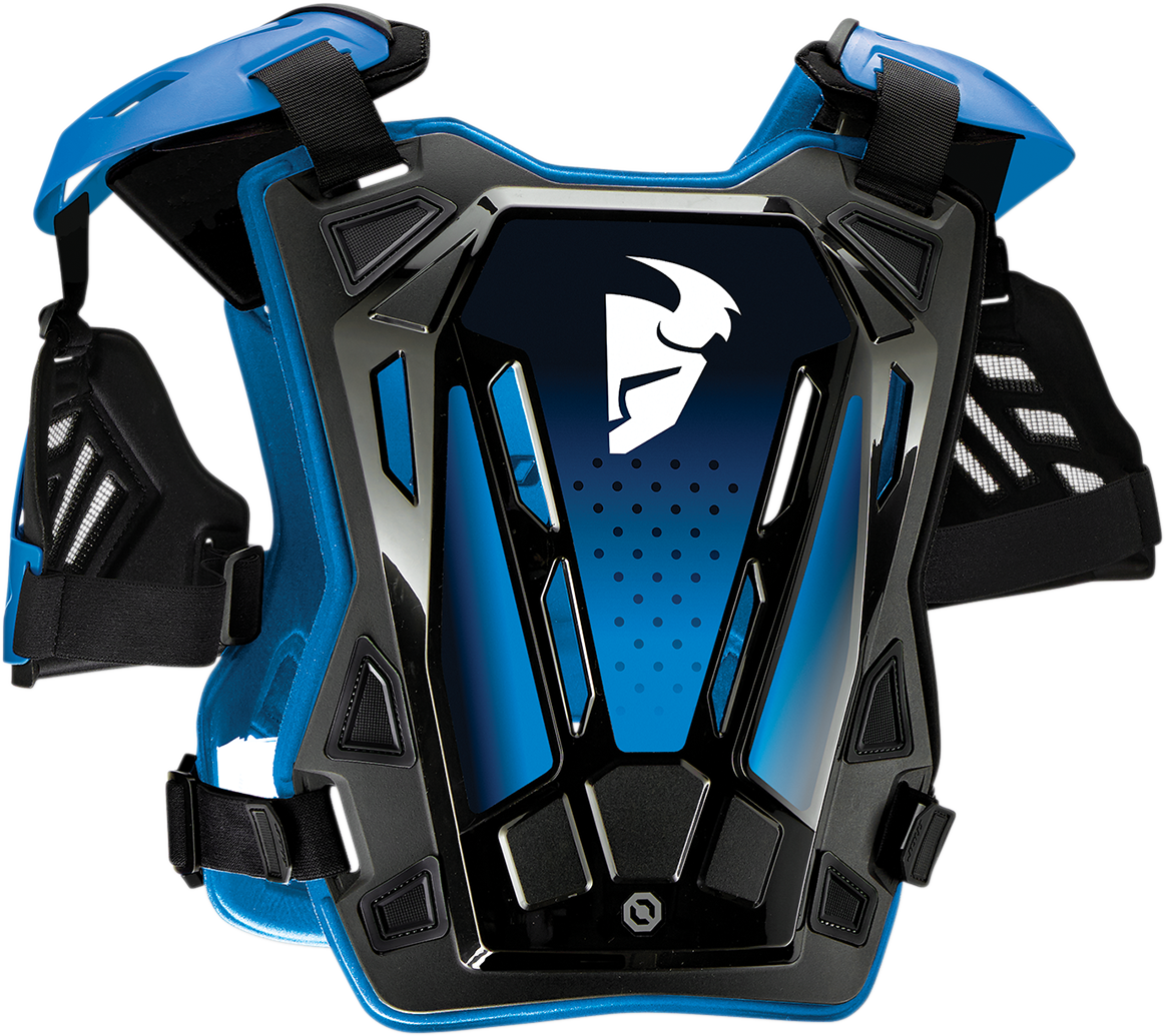 THOR Guardian Deflector M/L by THOR (Part Number 2701-0961) in Blue/Black
