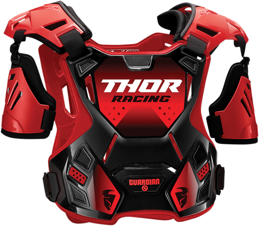 THOR Youth Guardian Roost Deflector 2701-0968 in Red/Black - 2XS/XS