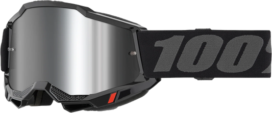 100-Percent Accuri 2 Junior Goggle with Black Mirror Silver Lens - Youth Performance Eye Protection