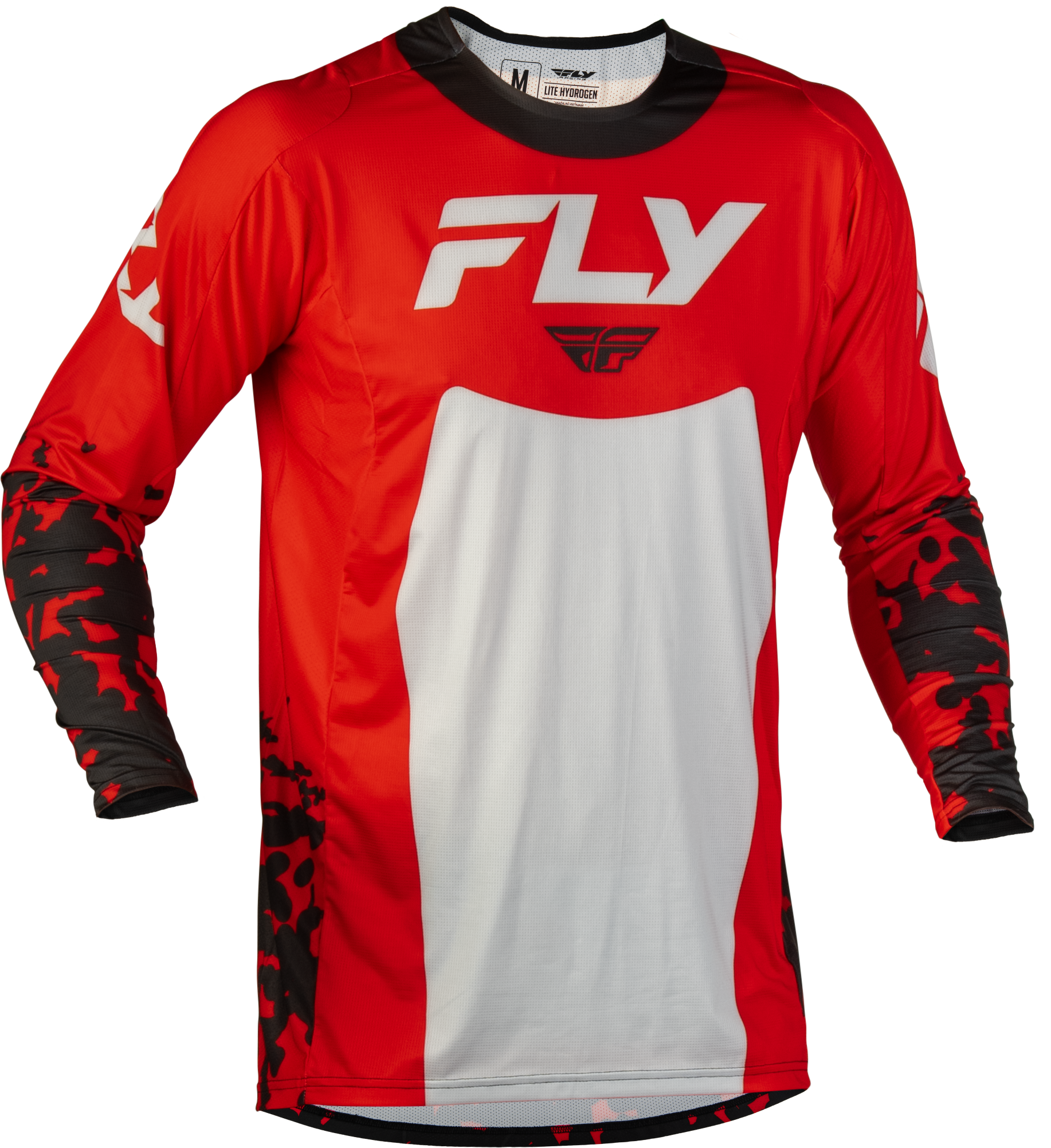 Lite Flake Jersey Red/Grey/Black Sm