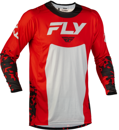 Lite Flake Jersey Red/Grey/Black Sm