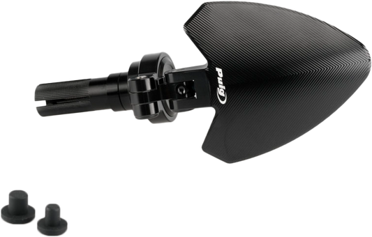 Handlebar end folding mirrors