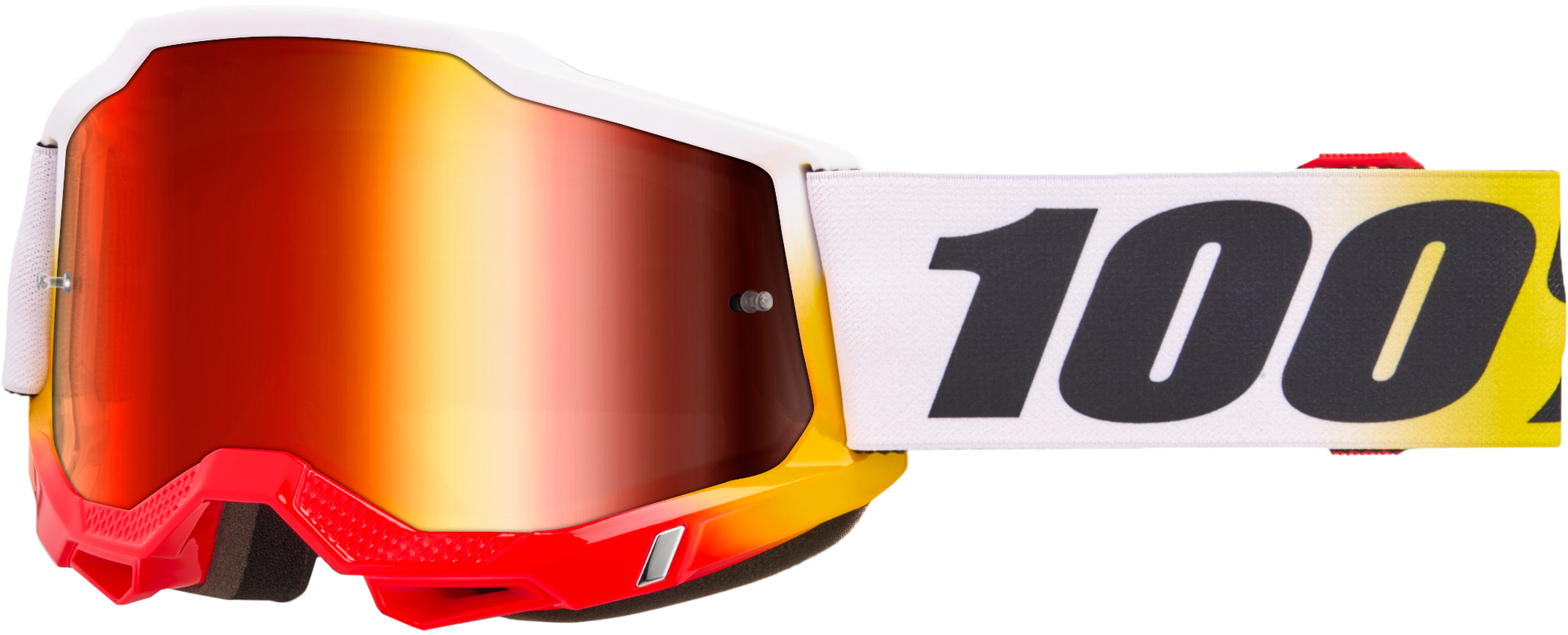 100-Percent Accuri 2 Goggle Torken Mirror Red Lens for Enhanced Visibility and Safety