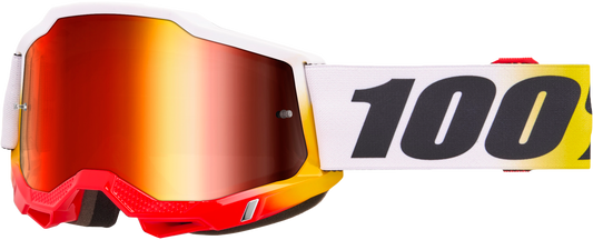 100-Percent Accuri 2 Goggle Torken Mirror Red Lens for Enhanced Visibility and Safety