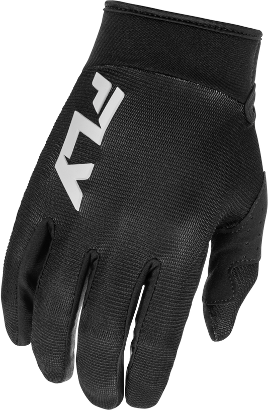 FLY RACING YOUTH F-16 GLOVES BLACK/WHITE YM'YM