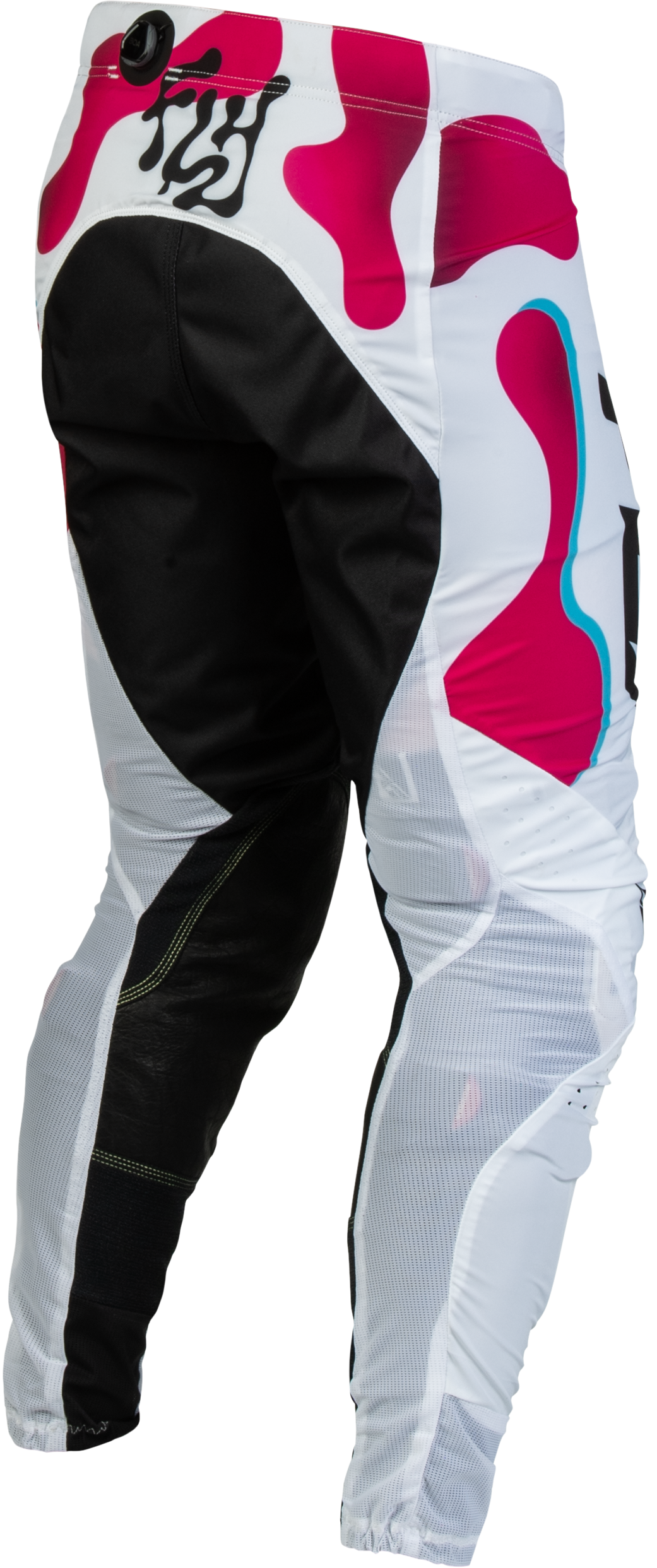 Lite Vibe Pants White/Pink/Blue Sz 30