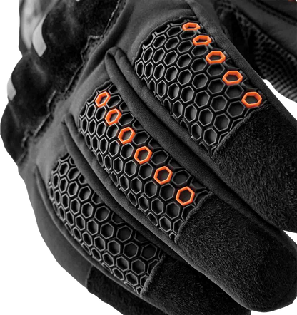 RST Artic D3O Waterproof Gloves Black Textile - Size 2XL