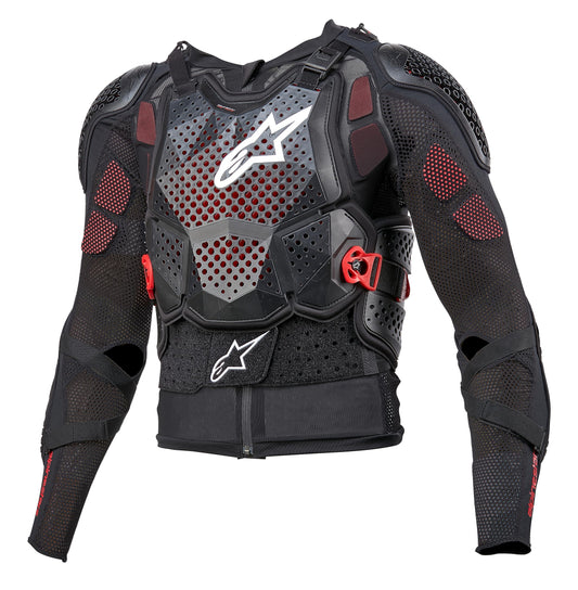 Alpinestars 6506524-123-S: Bionic Tech V3 Protection Jacket Blk/Wht/Red Sm