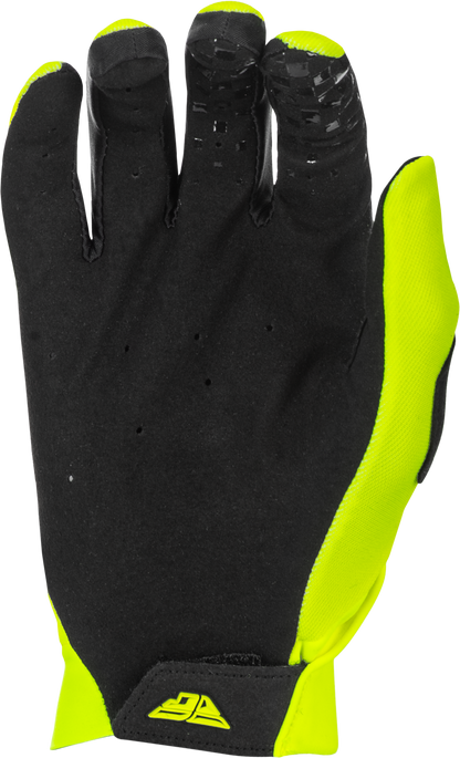 Fly Racing Youth Pro Lite Gloves Hi Vis/Black Yellow (Part #379-046YL)