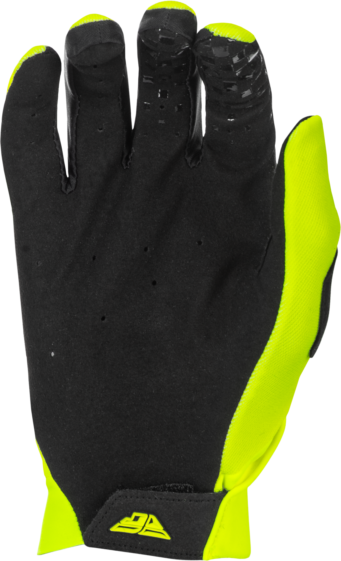 Fly Racing Pro Lite Gloves Hi Vis/Black Large – Lightweight Race Gloves with Touch Screen Compatibility