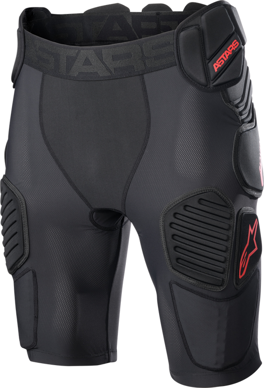 Alpinestars Bionic Pro Protection Shorts Black/Red 6507523-13-XL