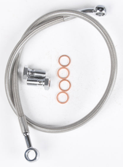 Streamline UNIV-R-24 Universal Rear Brake Line - 24 Inches with Banjo Fittings