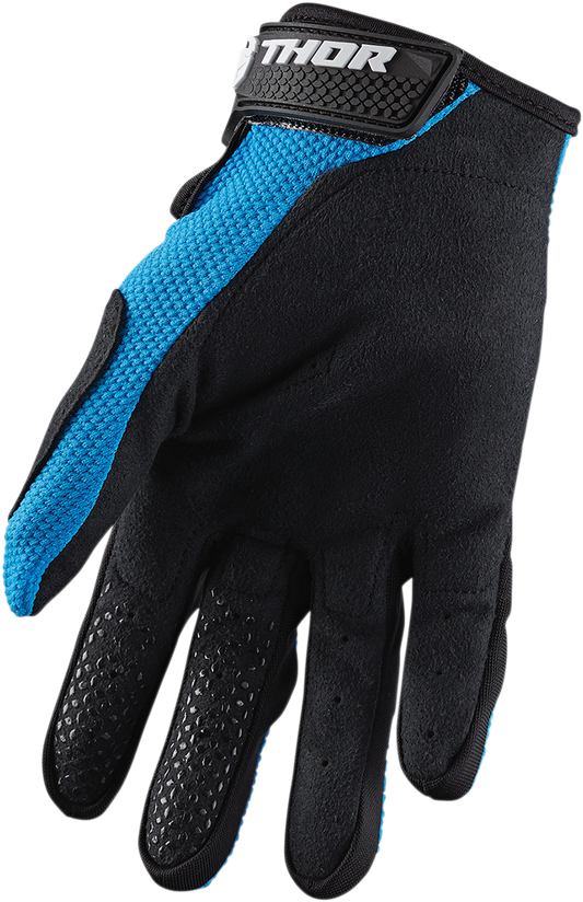 THOR Sector Gloves - Blue/Black Medium (Part Number 3330-5861)