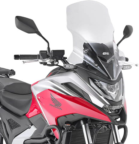 GIVI D1192ST Windshield for OEM Motorcycle Replacement - Clear and Smoke Options