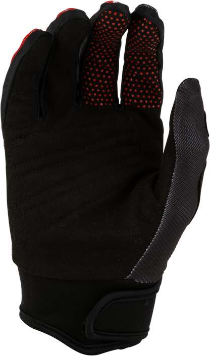 F 16 Raze Gloves Black/Red/White 2x