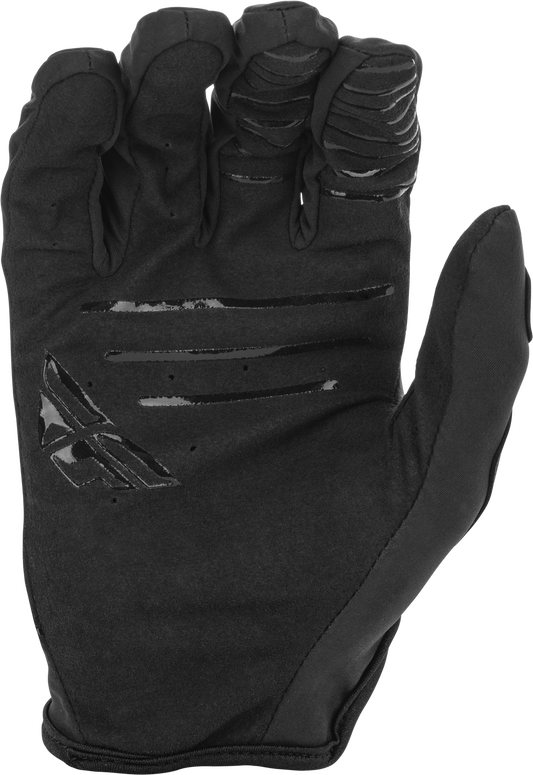Fly Racing Youth Windproof Gloves Black Size 6