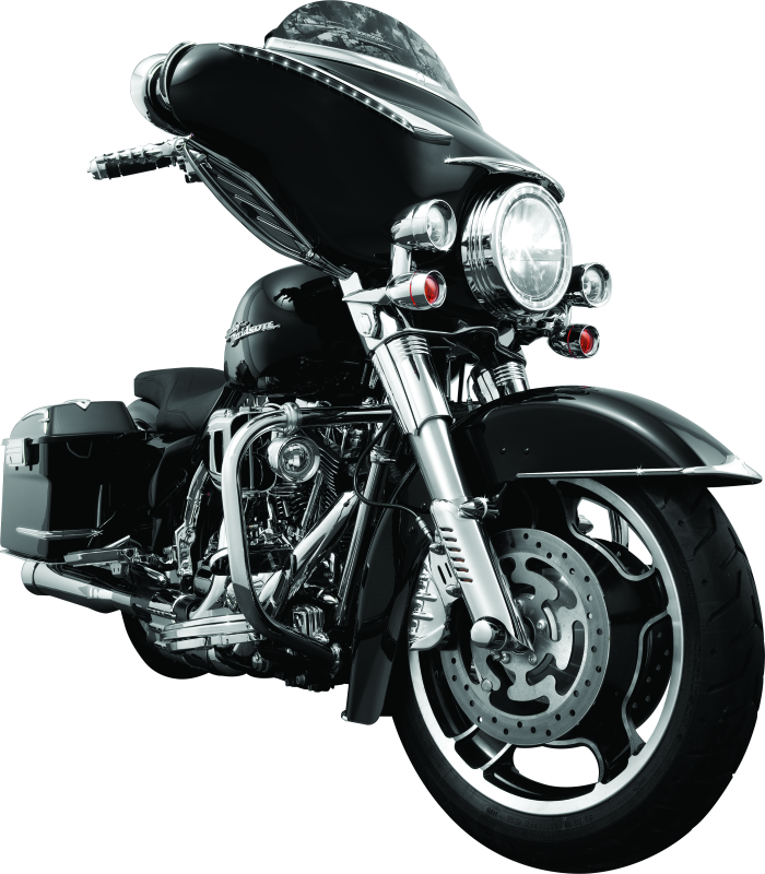 Kuryakyn Front Fender Side Trim Chrome for Harley Davidson Touring Models