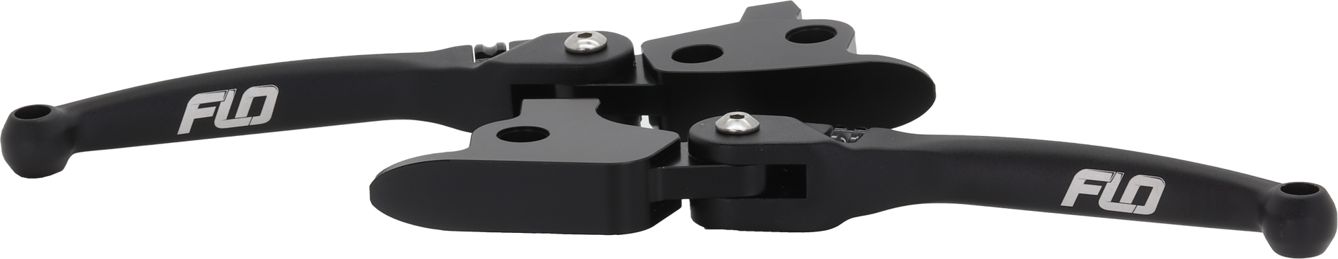 FLO Motorsports Mx Style Lever Set for Harley-Davidson CVO '23-'24 in Black, Part Number HD-813