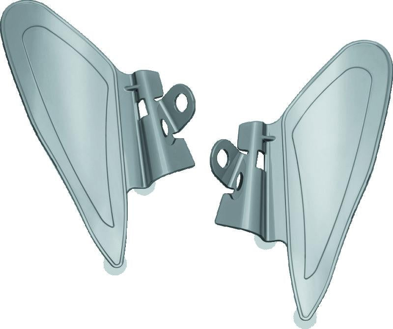Kuryakyn Saddle Shields Heat Deflectors for 2014 and Up Indian Motorcycle Models (Excluding Scout) Smoke