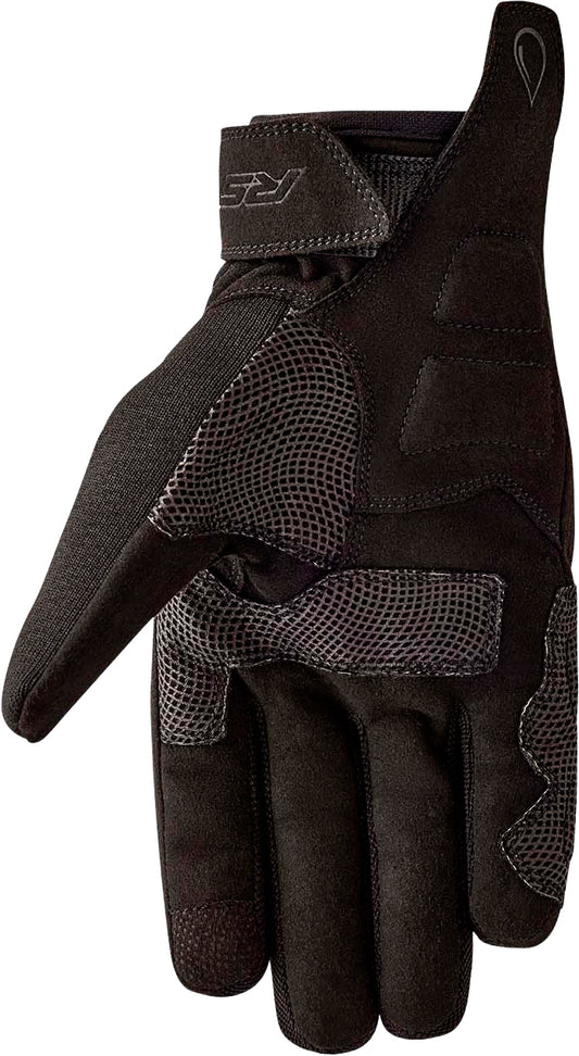 RST K Sport Waterproof Motorcycle Gloves Black Textile Medium