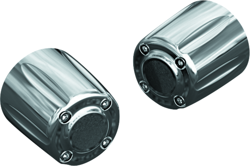 Kuryakyn Grip End Weights Chrome - Reduce Handlebar Vibration and Enhance Style
